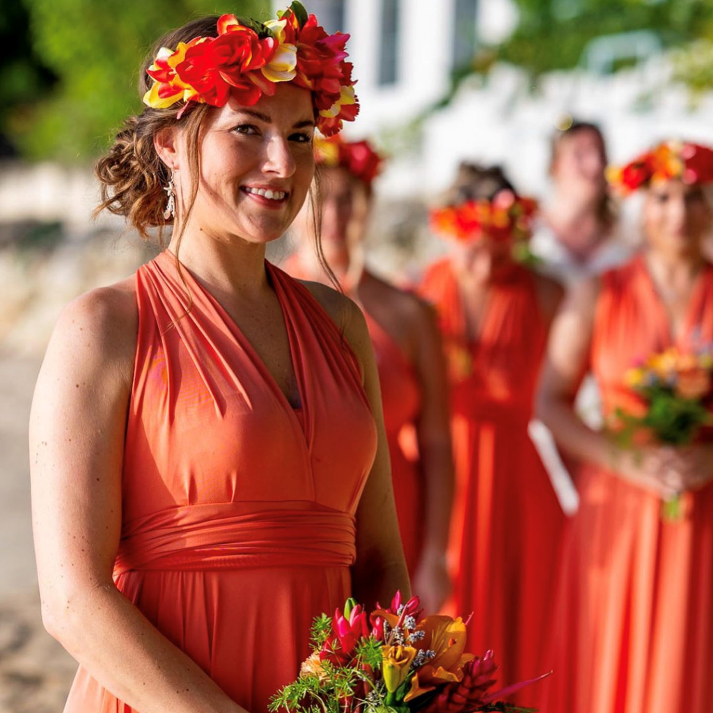 Orange Multiway Dress